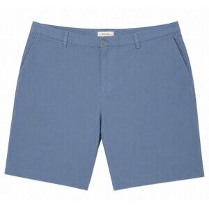 NWT Hawker Rye Stitch Fix Chino Shorts Men's Sz 36 Blue Stretch Khaki Inseam 11"